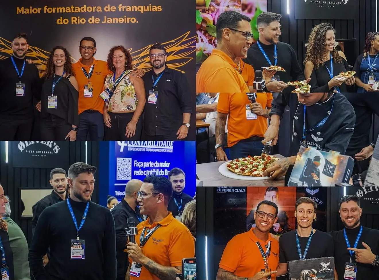 Stand Øliver's em feira de franquias do Rio de Janeiro